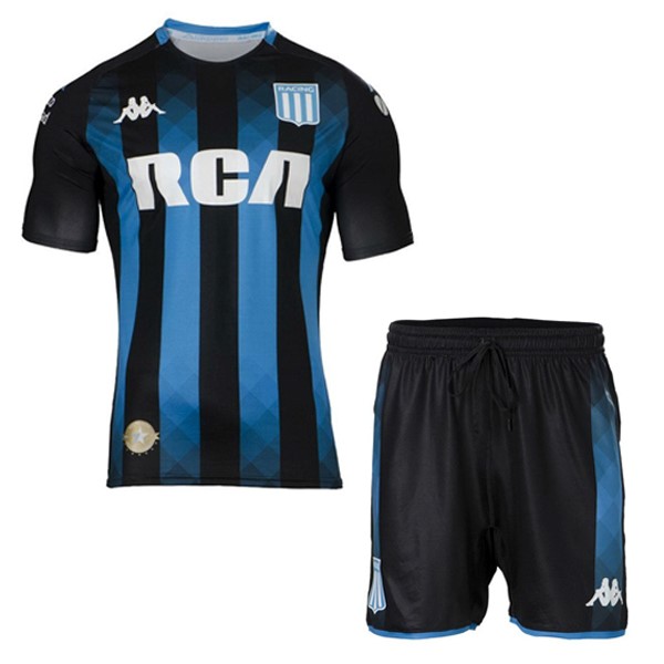 Camiseta Racing Club Replica Segunda Ropa Niño 2019/20 Negro